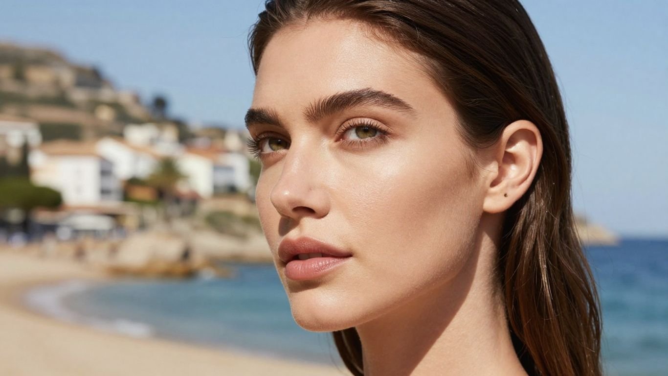 Woman with a refreshed face after a facelift in Spain. Deep Plane Facelift in Spain