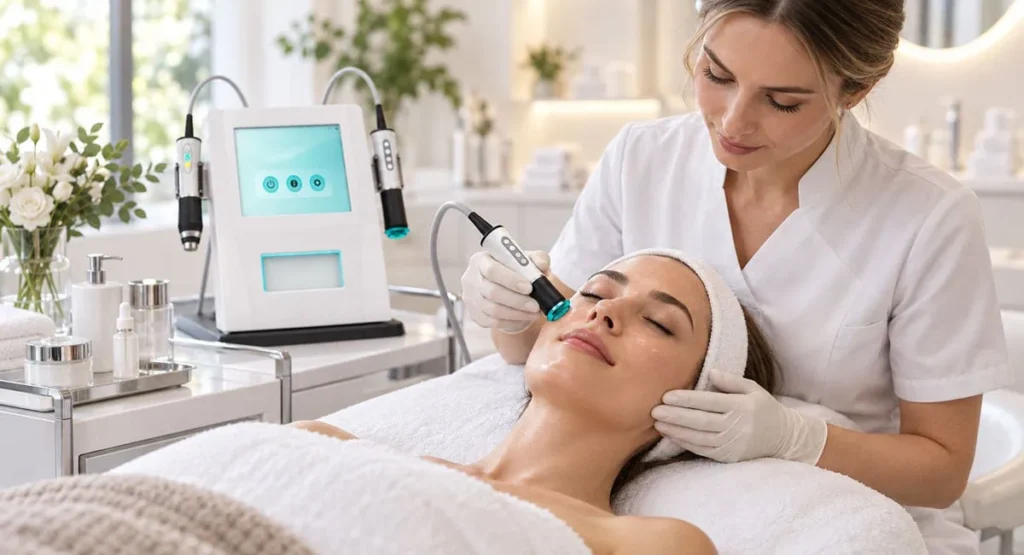 Oxygen Infusion Therapy treatment at FBS Beauty Marbella